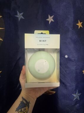 Sunnylife Mint Splash Bluetooth Speaker